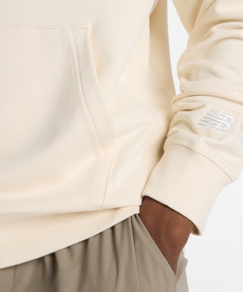 New Balance ホワイト フーディ サイズ1 ニューバランス（new balance）（メンズ）パーカー 長袖 フルジップ