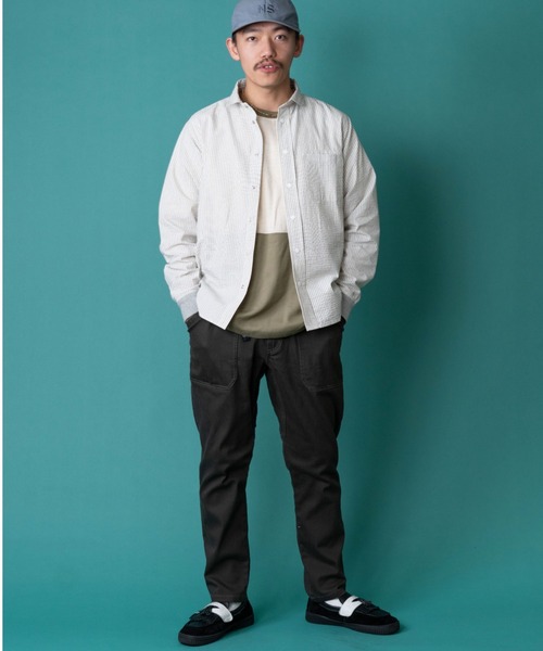 「gym master」 デニムパンツ LARGE ブルー メンズ