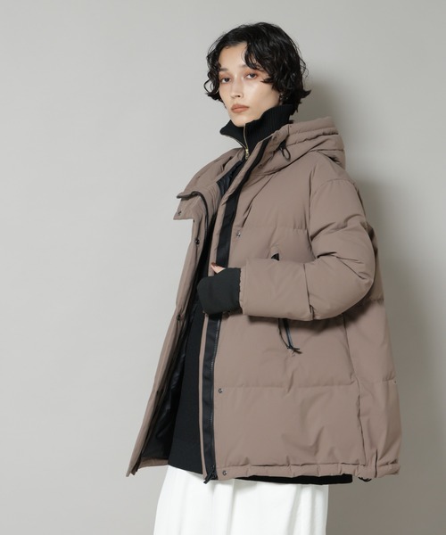 【nano universe × nishikawa】ダウンコート♪ NANO universe ダウンコート ダウンジャケット 「西川ダウン(R