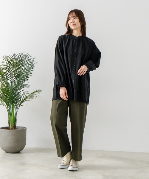 fort point（フォートポイント） ブラウス シャツ 「C-FORT POINT