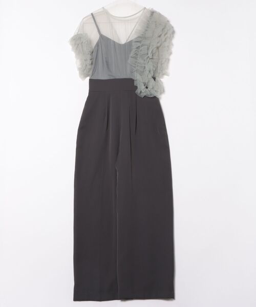 LAGUNAMOON（ラグナムーン） パンツドレス SMALL チャコールグレー