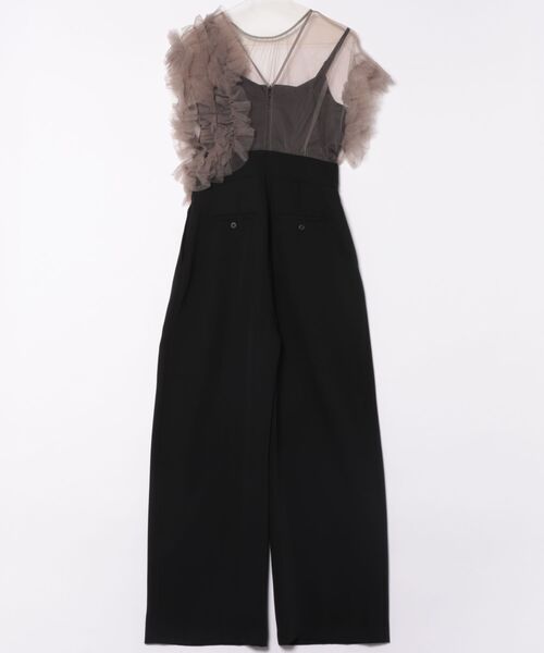 LAGUNAMOON（ラグナムーン） パンツドレス SMALL チャコールグレー