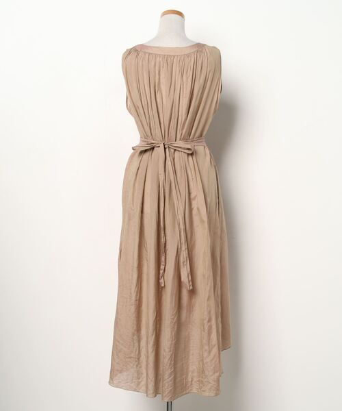 「MYLAN」 ノースリーブワンピース FREE ブラウン レディース_画像2