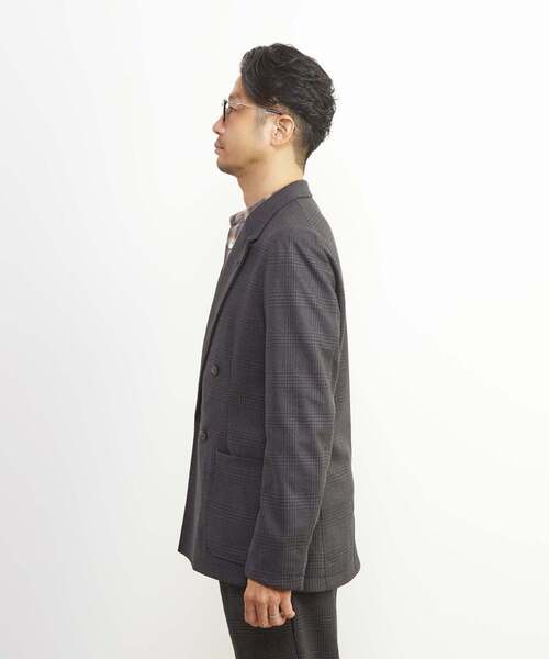 MEN'S MELROSE ジャケット テーラードジャケット ツィーディージャージ