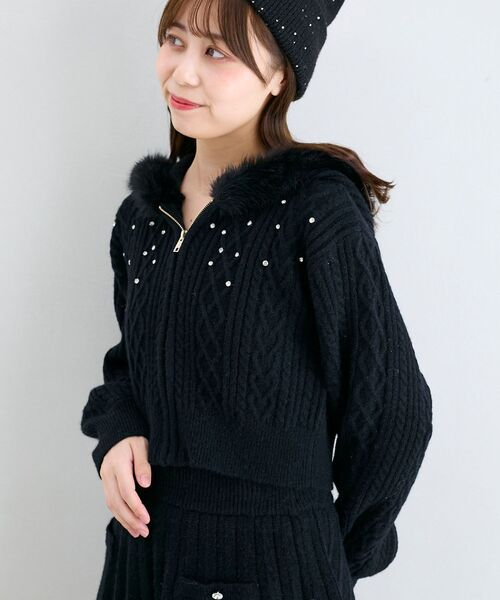 ☆新品未使用☆MARK&LONA ニット パーカー S ブラック MARK&LONA - 【2025SS 木村拓哉さん着用 VOL.2】 EVER MESH KNIT ZIP