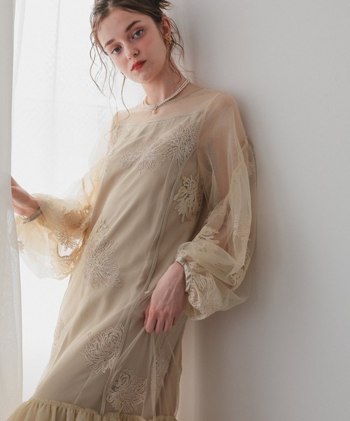 Dorry Doll（ドリードール） ドレス バルーンスリーブボリュームドレス