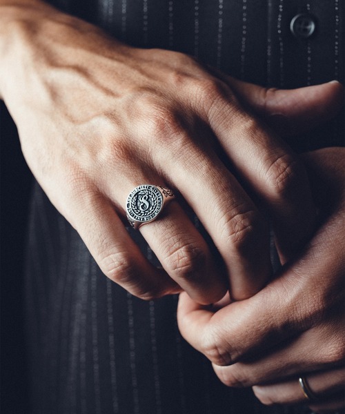 Subciety（サブサエティ） 指輪 リング College ring メンズ