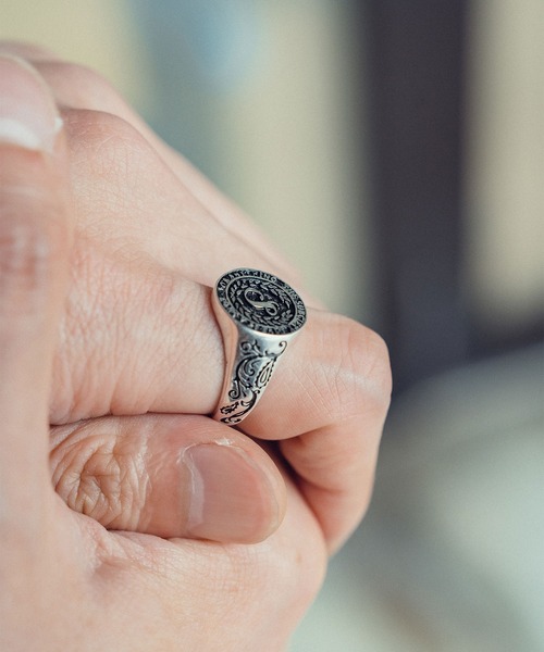 Subciety（サブサエティ） 指輪 リング College ring メンズ