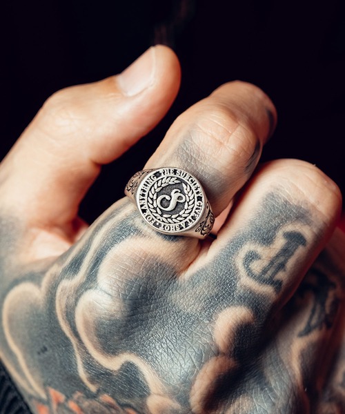 Subciety（サブサエティ） 指輪 リング College ring メンズ