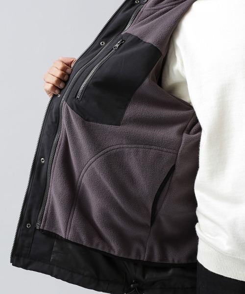 NANO universe（ナノ・ユニバース） マウンテンパーカー M ブラック