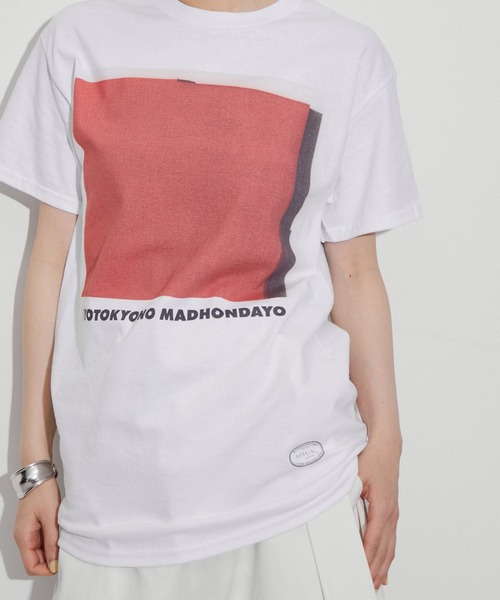 「TANGTANG」 半袖Tシャツ S ホワイト レディース_画像4
