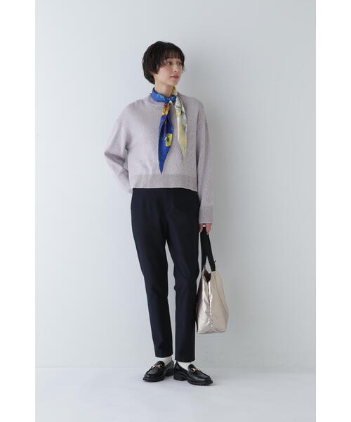 「human woman」 長袖ニット MEDIUM イエロー系その他4 レディース_画像9