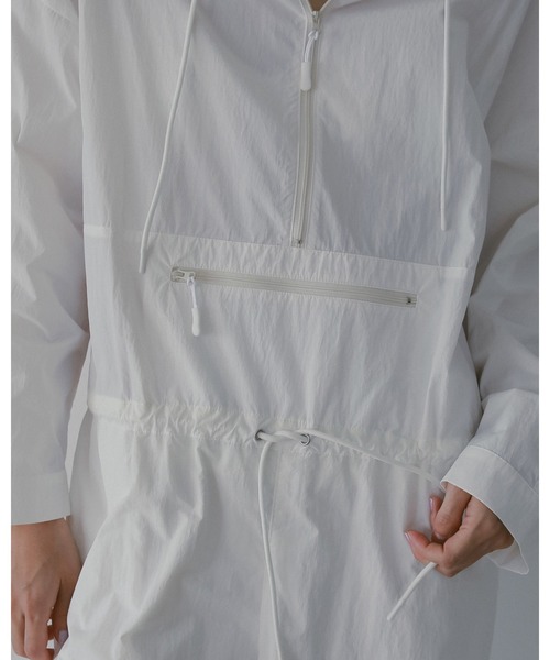 anuke（アンヌーク） オールインワン Nylon Zip Combinaison