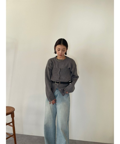 HANNE セットアップ FREE チャコールグレー レディース : ZOZOTOWN