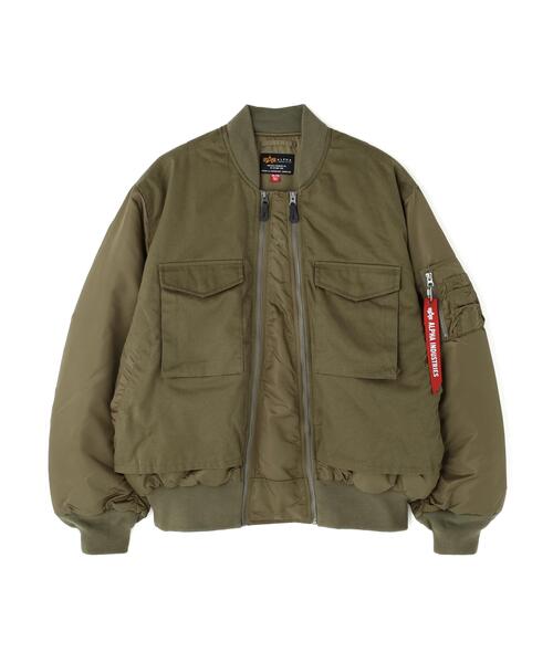 ジャケット・アウター PHA INDUSTRIES MA-1 フライトジャケット 中綿 MA-1 JAPAN SPEC (ALPHA INDUSTRIES INC