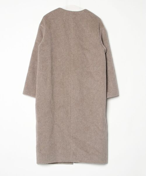 IENA（イエナ） ノーカラーコート 38 ベージュ レディース : ZOZOTOWN