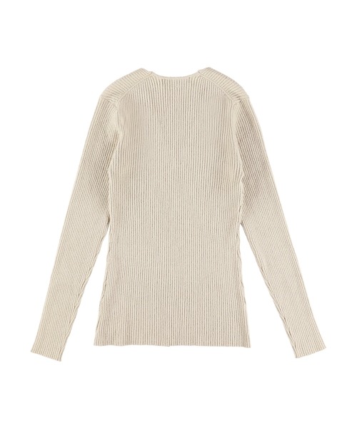 「ALEXIA STAM」 ニットカーディガン FREE チャコールグレー レディース_画像3