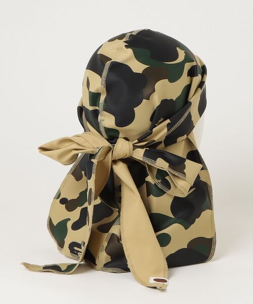 A BATHING APE（アベイシングエイプ） 帽子 ハット 1ST CAMO DU-RAG