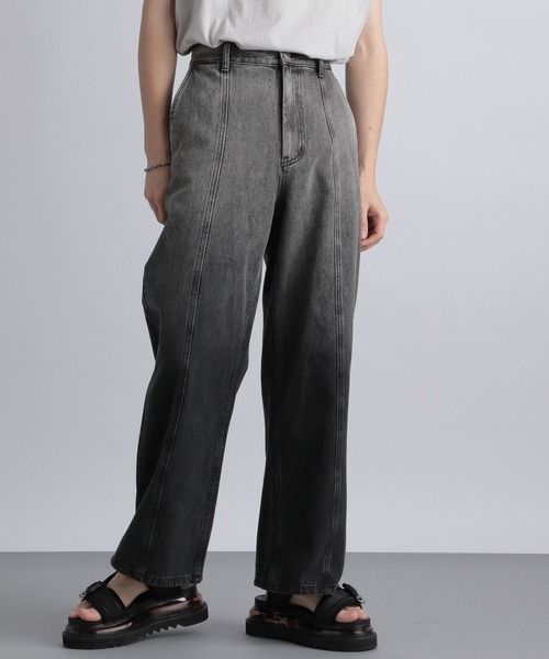 HARE（ハレ） デニムパンツ SMALL ブルー メンズ : ZOZOTOWN Yahoo!店