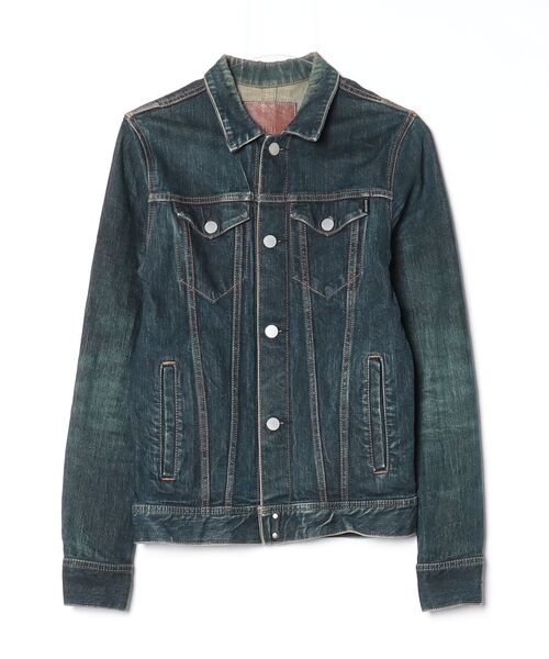 新品タグ付き◎送料込み◎匿名配送◎   デニムジャケット STANDARD WARDROBE ライダース デニムジャケット セットアップ可