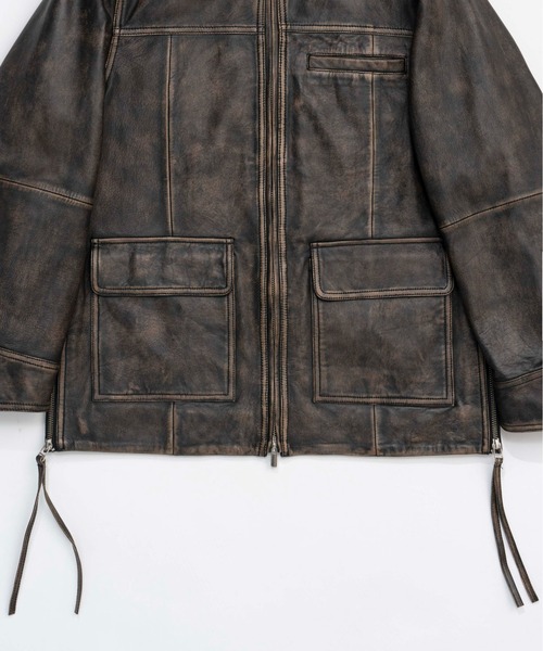 MAISON SPECIAL（メゾンスペシャル） レザージャケット 36
