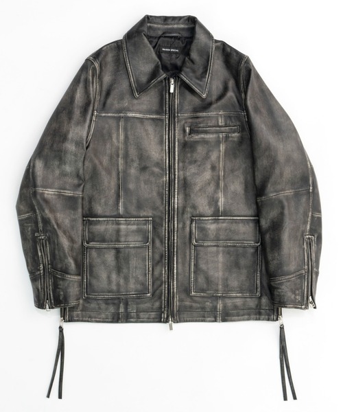 MAISON SPECIAL（メゾンスペシャル） レザージャケット 36
