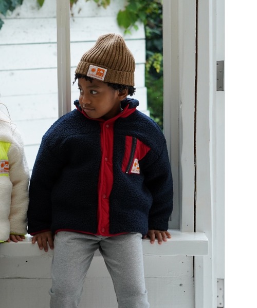 Catchup（ケチャップ） ブルゾン アウター リバーシブルボアアウター