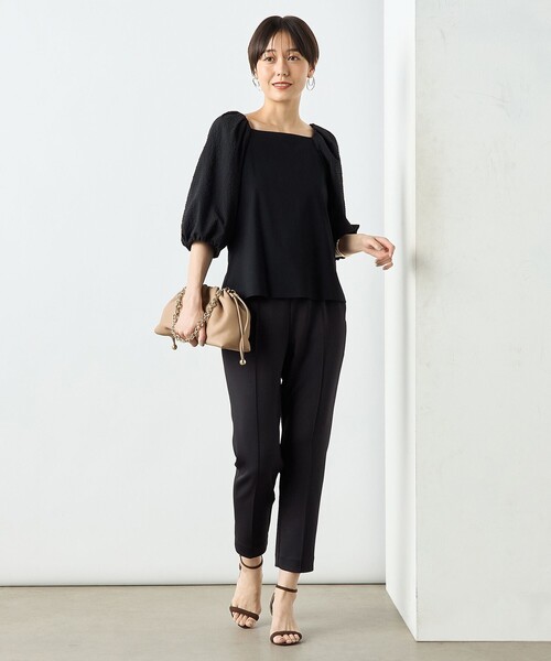 「NOLLEY'S Sophi」 半袖カットソー 38 オフホワイト レディース_画像2