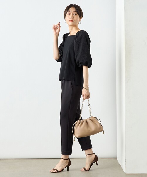 「NOLLEY'S Sophi」 半袖カットソー 38 オフホワイト レディース_画像4