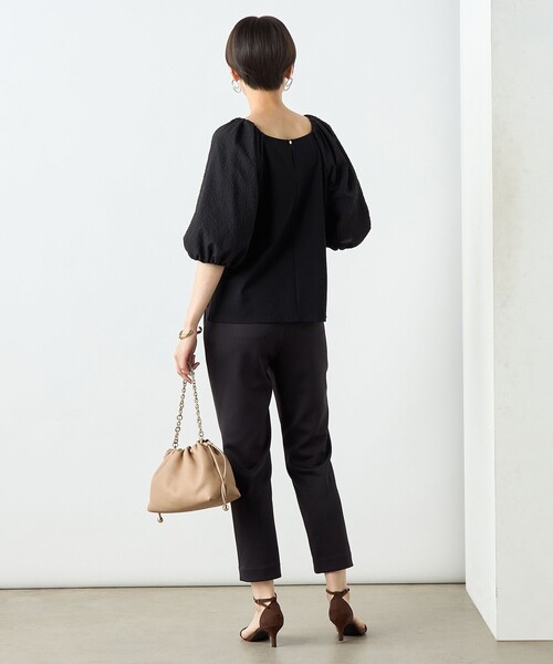「NOLLEY'S Sophi」 半袖カットソー 38 オフホワイト レディース_画像5
