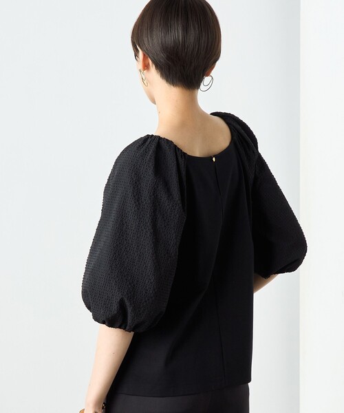 「NOLLEY'S Sophi」 半袖カットソー 38 オフホワイト レディース_画像9