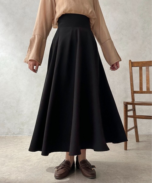 「apres jour clair」 ロングスカート フリー ベージュ レディース_画像4