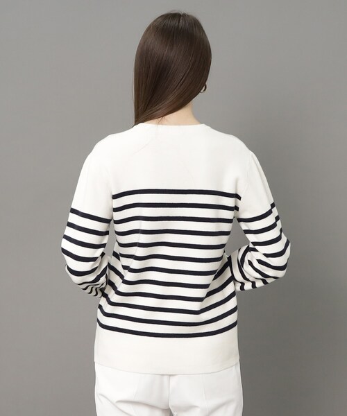 「DRESSTERIOR」 長袖ニット 36 グレー レディース_画像5