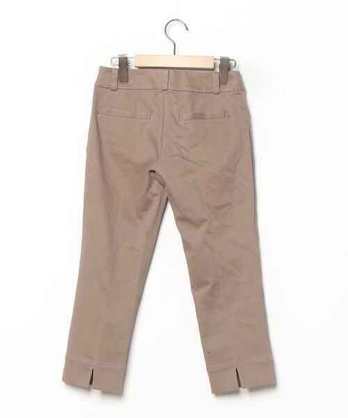「Crespi」 クロップドパンツ 36 ブラウン レディース_画像2