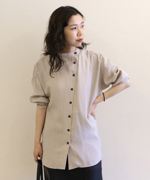 「CAPRICIEUX LE'MAGE」 長袖ブラウス FREE グレー レディース_画像2