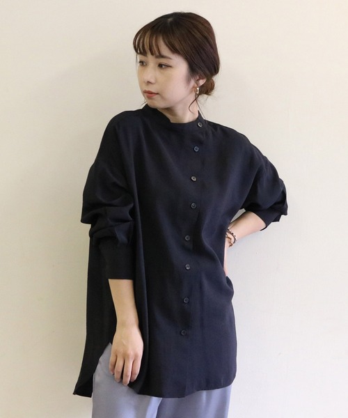 「CAPRICIEUX LE'MAGE」 長袖ブラウス FREE グレー レディース_画像4