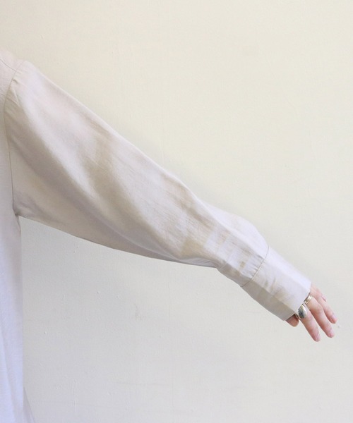 「CAPRICIEUX LE'MAGE」 長袖ブラウス FREE グレー レディース_画像5