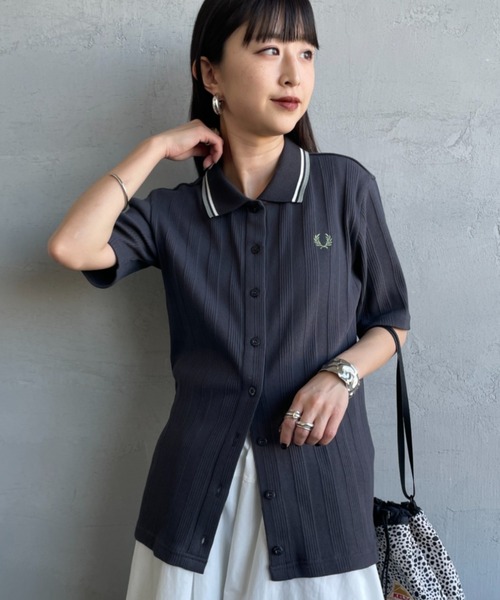 FRED PERRY（フレッドペリー） ポロシャツ ポロ 別注 ツインティップ