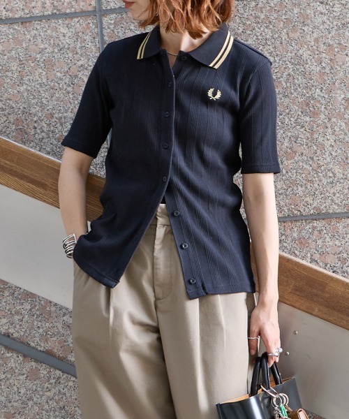 FRED PERRY（フレッドペリー） ポロシャツ ポロ 別注 ツインティップ