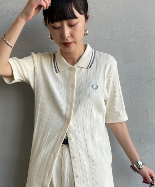 FRED PERRY（フレッドペリー） ポロシャツ ポロ 別注 ツインティップ