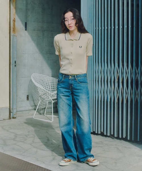 FRED PERRY（フレッドペリー） ポロシャツ ポロ 別注 ツインティップ