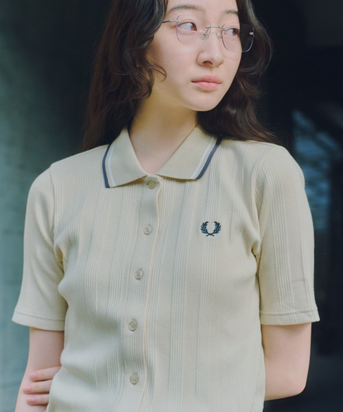 FRED PERRY（フレッドペリー） ポロシャツ ポロ 別注 ツインティップ