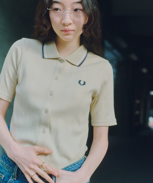 FRED PERRY（フレッドペリー） ポロシャツ ポロ 別注 ツインティップ