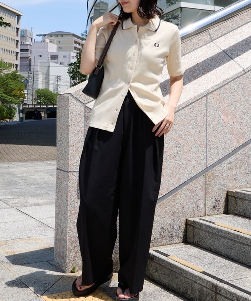 FRED PERRY（フレッドペリー） ポロシャツ ポロ 別注 ツインティップ