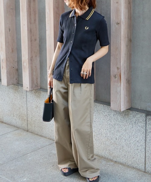 FRED PERRY（フレッドペリー） ポロシャツ ポロ 別注 ツインティップ