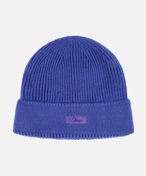ニット帽 ニットキャップ Dime/ダイム ビーニー Cursive Rib Beanie