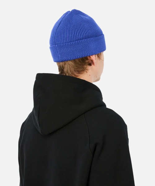 Dime 黒 ニット帽 リブ編み ニット帽 ニットキャップ Dime/ダイム ビーニー Cursive Rib Beanie