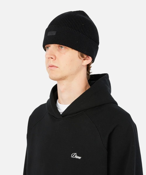 ニット帽 ニットキャップ Dime/ダイム ビーニー Cursive Rib Beanie