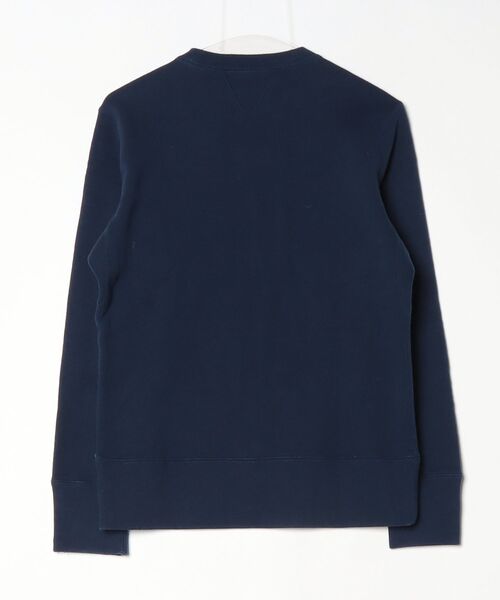 BEAMS PLUS」 スウェットカットソー「LOOPWHEELERコラボ」 M ネイビー 