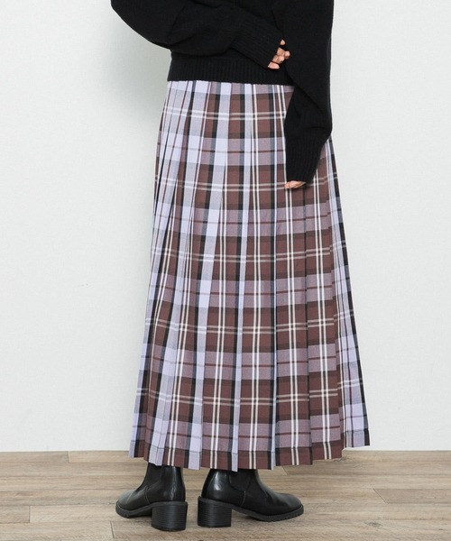 「URBAN RESEARCH Sonny Label」 プリーツスカート FREE オレンジ レディース_画像7